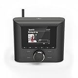 Hama Internetradio-Adapter mit Digitalradio-Empfang zur Nachrüstung von Musikanlagen, DIT1010BT (WLAN/DAB/DAB+/FM, Bluetooth/Spotify Streaming, Radio-Wecker, UNDOK-App) Digital-Receiver schw