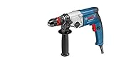 Bosch Professional Bohrmaschine GBM 13-2 RE (750 Watt, 240 Volt, inkl. Präzisionsbohrfutter 13 mm, Zusatzhandgriff, Tiefenanschlag 210 mm, im Karton)