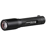 Ledlenser 501048 P3R LED-Taschenlampe, fokussierbar, wiederaufladbar, mit Akku, 140 Lumen, 6 Stunden,Leuchtdauer inkl. Ladestation Ladestation und Handschlaufe, 1 Stk., 10.2 x 2 x 2
