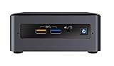 Intel Nuc Mini Komplett PC, Intel Dual Core 2 x 2,70 GHz, 8 GB RAM, 256 GB SSD, USB 3.0, HDMI, Intel UHD Grafik, 4K Aufloesung, 3 Jahre Herstellergarantie, Windows 10