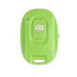 Yellow wang Bluetooth Fernbedienung,Handy Bluetooth Selfie Remote Control,Kamera Auslöser mit Drahtlose Bluetooth Technologie,Fernauslöser Selbstauslöser Fernbedienung für iOS/Android (Green)