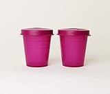 TUPPERWARE Kühlschrank Wichtel 2X 60 ml Beere Dose Behälter Kräuter Liliputbecher + Ausstecher Kük
