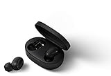 Xiaomi Mi True Wireless Basic S Bluetooth 5.0 Kopfhörer Stereobass mit Mikrofon AI Control Freisprechkopfhörer Schwarz （Global Version）