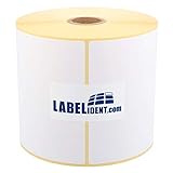 Labelident Versandetiketten DHL, UPS, DPD - 103 x 199 mm - 500 BPA-freie Thermo Versand Etiketten Eco auf 2 Rolle(n), 1 Zoll Kern, Thermodirekt permanent, Trägerp