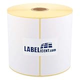 Labelident Versandetiketten DHL, UPS, DPD - 105 x 148 mm - 500 BPA-freie Thermo Versand Etiketten Eco auf 1 Rolle(n), 1 Zoll Kern, Thermodirekt permanent, Trägerp