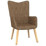 Atlojoys Relaxsessel, Sessel Wohnzimmer, Loungesessel, Sessel & Stühle, Clubsessel, Cocktailsessel, Clubsessel, Seselstuhl, Wohnzimmersessel, Taupe S