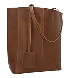 Gusti Shopper Leder - Cassidy Handtasche Ledertasche Umhängetasche Henkeltasche Laptoptasche 13L Tasche Damen groß B