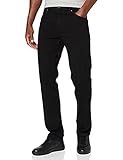 Wrangler Herren Durable Regular Fit Straight Leg Jeans, Schwarz (Black), 31W / 32L
