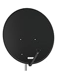 Antenne Opticum SAT Schüssel 80 cm Alu, LH-80 Anthrazit NEU FullHD HDTV