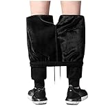 BOTCAM Samtgefütterte Herren Warme Jogginghose, Tunnelzug Sweatpants Tasche Elastic Waist Sporthose Trainingshose Cargo Pants Thermofutter Herbst Winter Outdoor Activew