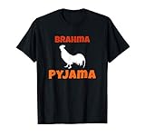 Schlafshirt Brahma Huhn Hahn Gockel Hühner Landwirt Pyjama T-S