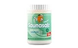 Saunabedarf Schneider - Saunasalz watteweich, Salinensalz Minzfrisch, für Sauna, Dampfbad, Infrarotkabine, Dusche 1000g