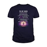 To My Wife - Surprise Your Wife T-Shirt, Unisex Marineblau, M