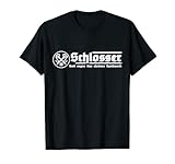 Schlosser Metallbauer Zunftzeichen Geschenk T-S