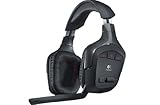 Logitech G930 Wireless Gaming-Headset, 7.1 Dolby Surround Sound, 40 mm Treiber, 2.4 GHz Verbindung, Noise-Cancelling Mikrofon mit Flip-Stummschaltung, 3 Programmierbare G-Tasten, PC - schwarz/