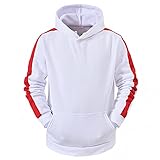 NNGOTD Pullover Herren v Ausschnitt Weiss Sweatshirt Herren 4XL Winter Herren Winterjacke Parka wasserdicht Herren Langarmshirt Slim fit Softshell Herren Outdoor Jacke Herren schwarz Herb