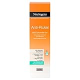 Neutrogena Anti-Pickel Gesichtspflege, SOS Sofort-Hilfe Gel mit Salicylsäure für unreine Haut, ölfrei, 15