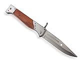 KOSxBO® XXL Taschenmesser - Messer mit Holster - 32 cm Gesamtlänge - ohne Springfeder - legales Messer - Klappmesser mit Holster - Gürtelmesser - Trainingsmesser - Kamp