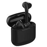 XYLXJ Kabellose Ohrhörer, Bluetooth-Kopfhörer, Stereo-Sound, Audio-Touch-Steuerung, In-Ear-Headset mit Mikrofon für Android iOS TV Pad (Farbe: Schwarz)