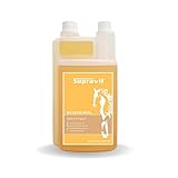 Supravit Reiskeimöl für Pferde 100% Naturrein | Dosierflasche 1000ml | fördert Muskelaufbau und steigert die Bewegungsfreude b