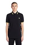 Fred Perry Herren M3600-506-xl Poloshirt, Schwarz (Black 506), X-Larg