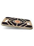 Gym Goat Balance Board Holz - Wackelbrett mit optimierten Design - Balance-Board als Gleichgewichtstrainer - Fitness Balance Board Erw