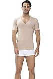 Mey Basics Serie Dry Cotton Herren Shirts 1/2 Arm, Light Skin, 6