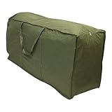 VUFP Künstliche Weihnachtsbäume Extra großes wasserdichtes Polyesterkissen/Weihnachtsbaum Aufbewahrungstasche Pack Sack Stoffaufbewahrungstasche (Color : Army Green, Größe : 173cm 76cm 51cm)