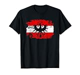 Tiroler Adler Österreich Flagge T-Shirt Tirol Geschenk