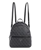 Guess Damen Manhattan Large Backpack Rucksack, Coal Logo, Einheitsgröß