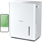 Pro Breeze 30L Luftentfeuchter mit App und Wifi - Großer Premium Luftentfeuchter elektrisch mit App-Steuerung und WLAN-Verbindung, Inklusive digitaler Feuchtigkeitsanzeige & T