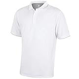 Island Green Igts1899 Coolpass Herren-Poloshirt, atmungsaktiv, feuchtigkeitsableitend XXXXL weiß