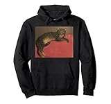 Fine Art Illustration Katzenliebhaber 1909, französisches Jugendstil Pullover H