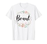 Damen Braut Bride to be JGA Hochzeit Junggesellenabschied T-S