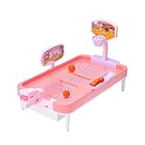 primrosely Tabletop Mini Basketball Shooting Game Interaktives Eltern-Kind-Spiel Spielzeug Geschenk Shootout Hoops Basketball mit Scoring-Gerät fü