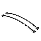 Viviance 34cm Universal Heckfender Schienenhalterung Halterung kompatibel mit Harley Davidson Cruisers Sportster Dyna Softail Cafer Bobber Chopper Touring Honda Suzuki Yamaha Kawasaki - Schw