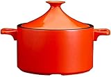 YANJ Keramik-Auflaufform mit Deckel, Tontopf Kochgeschirr Keramiktopf Gesunder Tontopf Dampf-BH Schmorpfanne Handgemachter Keramiktopf 4 l (Farbe : Grün)