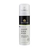 Solitaire Velours Nubukpflege Spray 200 ml Farbauffrischung und Imprägnierung für alle Rauleder (Velours-, Nubuk- und Wildleder) sowie Textilien Farbe b