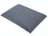 Hobbydog XL MELGES12 Dog Mattress Elite XL 100X66 cm Graphite Leatherette, XL, Gray, 1.4 kg