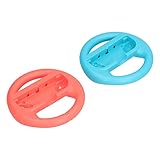 YOIM Wheel Controller, Ergonomisches Design Switch Controller für Erwachsene und für Switch Racing Game(rot und Blau)