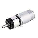 GENGING Motor 36mm DC-Geschwindigkeitsreduzierer Allmein-Getriebe-Reduziermotor 12V Großer Rohrreduziermotor Elek