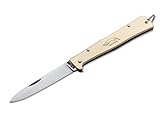 Otter Unisex – Erwachsene Messer Mercator Messing Taschenmesser, beige, 19,5