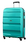 American Tourister Bon Air Spinner L Koffer, 75 cm, 91 L, Türkis (Deep Turquoise)