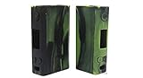 Kole 2 Silikon Case Sleeve für Joyetech eVic VTC Dual Box Mod schwarz / grü