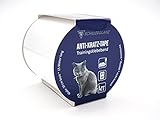 Schillerglanz Katzen Anti Kratz Tape 15m(10cm x 15m), Kratzschutz Trainingsklebeband Möbelschutz Katzenerziehung Übungsband Oberflächenschutz Möbel Couch Sofa S