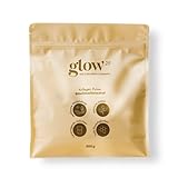Glow25® Collagen Pulver [500g] - Weidehaltung - Bioaktives Kollagen Hydrolysat - Peptide Typ 1, 2 und 3 - Geschmacksneutral - Perfekte Löslichkeit - Frei von Hormonen und Antibiotik