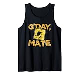 Gday Mate - Lustiges Australien & Kangaroo Tank Top