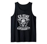 Ich Atme Unter Wasser Superkraft Tauchen Scuba Diver Taucher Tank Top