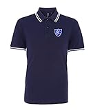 Chesterfield 1950er Retro Fußball Iconic Polo Besticktes Log