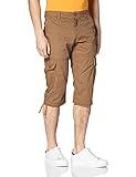 TOM TAILOR Herren 1026235 Max Overknee Cargo Bermuda Shorts, 27216-Beige Bean Design, 29